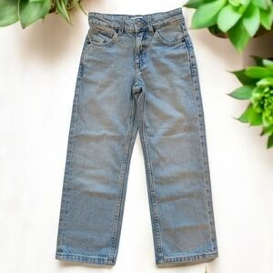 NWOT Zara Girls Classic Blue Jeans Casual Cotton Size 6-7